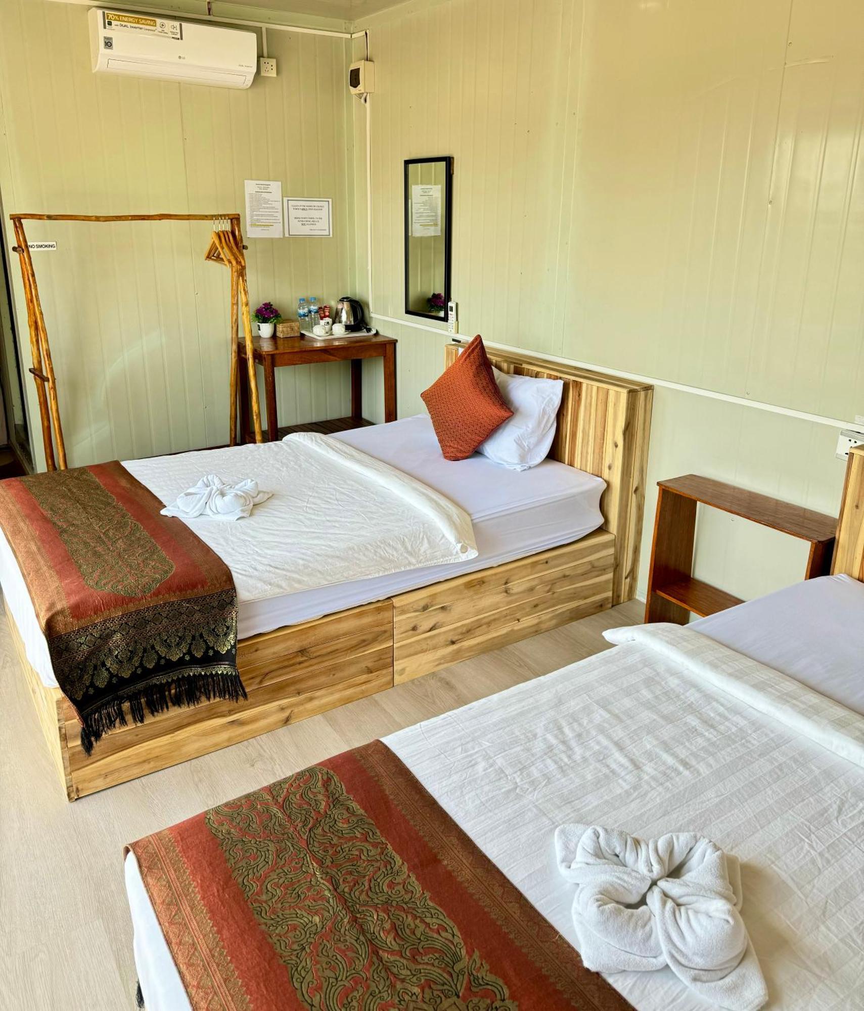 Naroth Beach Bungalow Prek Svay Village Exterior foto